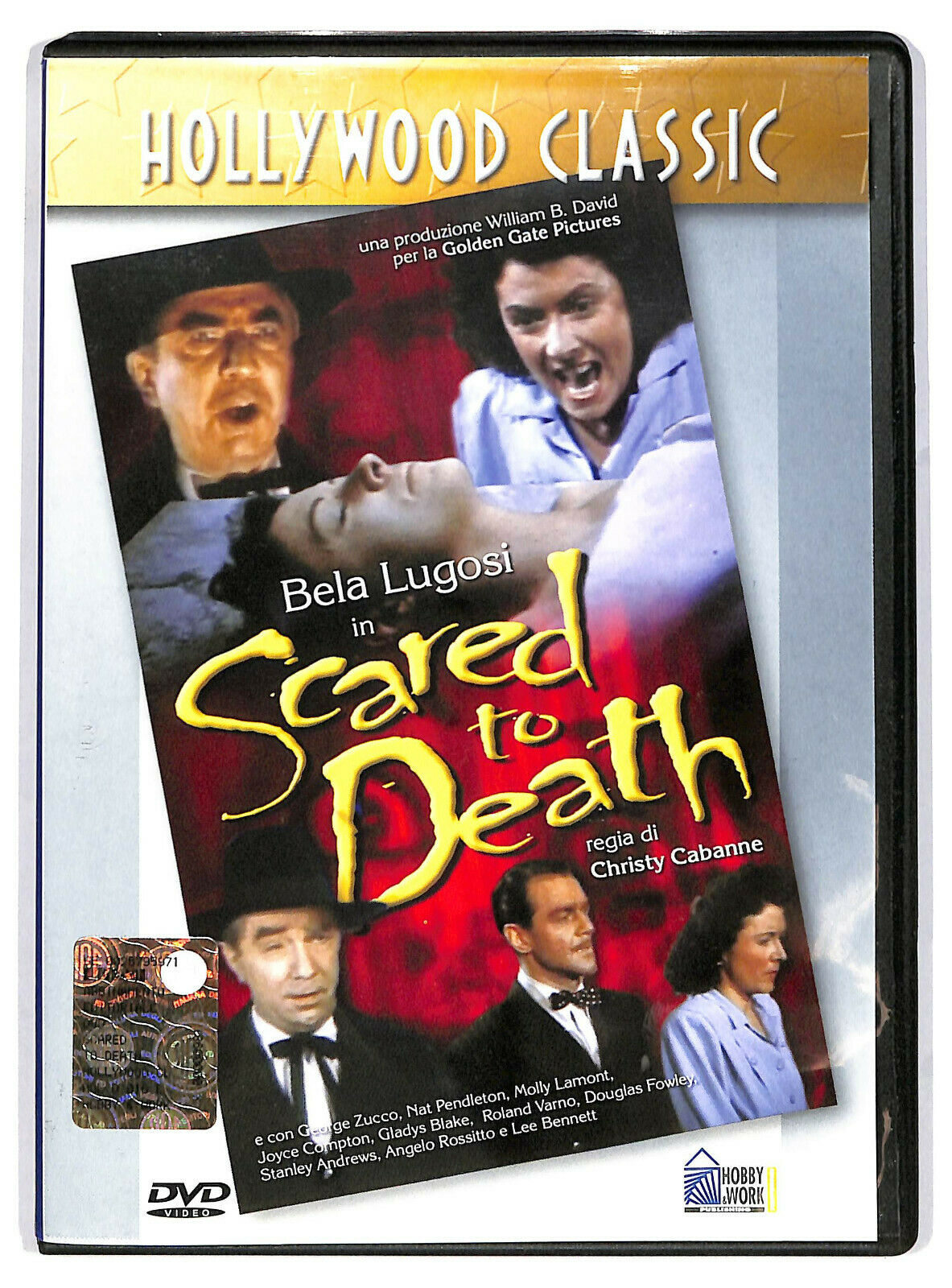 EBOND  Iscared To Death DVD  Editoriale D595905