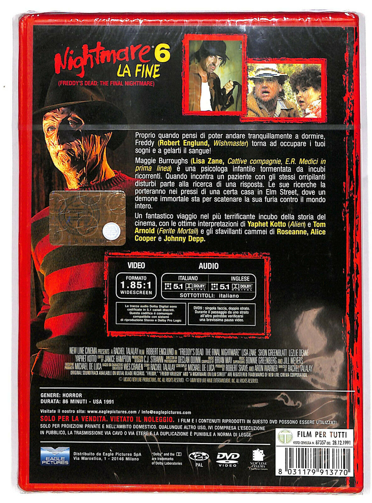 EBOND  Nightmare 6 La Fine  DVD D596217