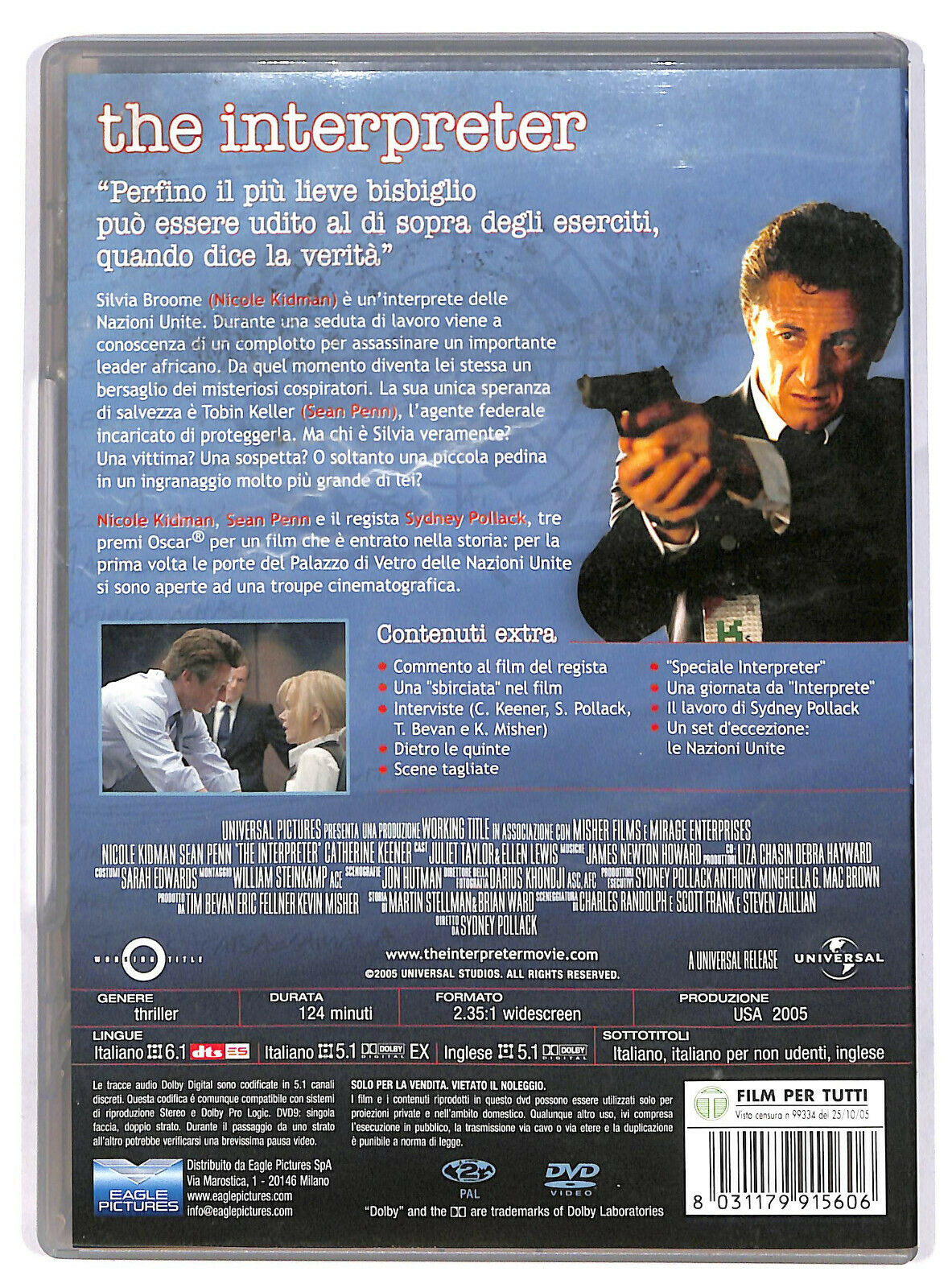 EBOND The Interpreter DVD D596322