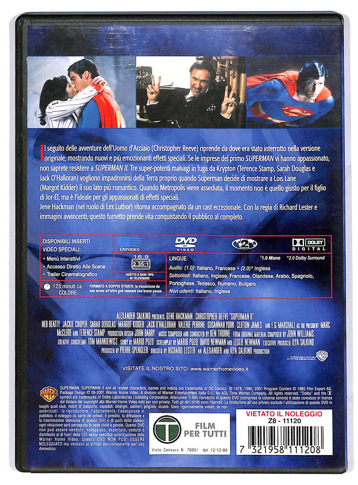 EBOND Superman Ii DVD D596465