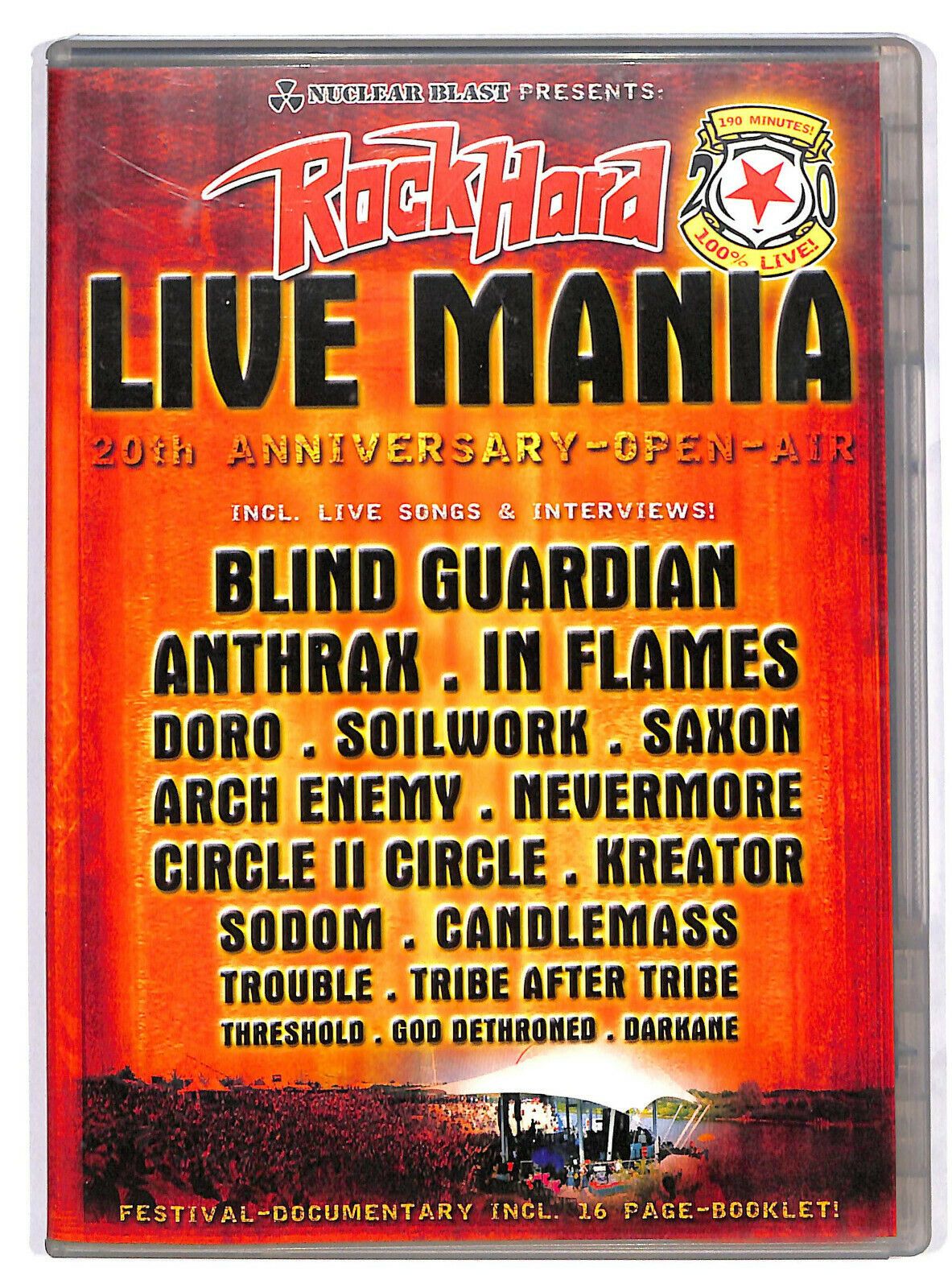 EBOND Rock Hard Live Mania  DVD D596507