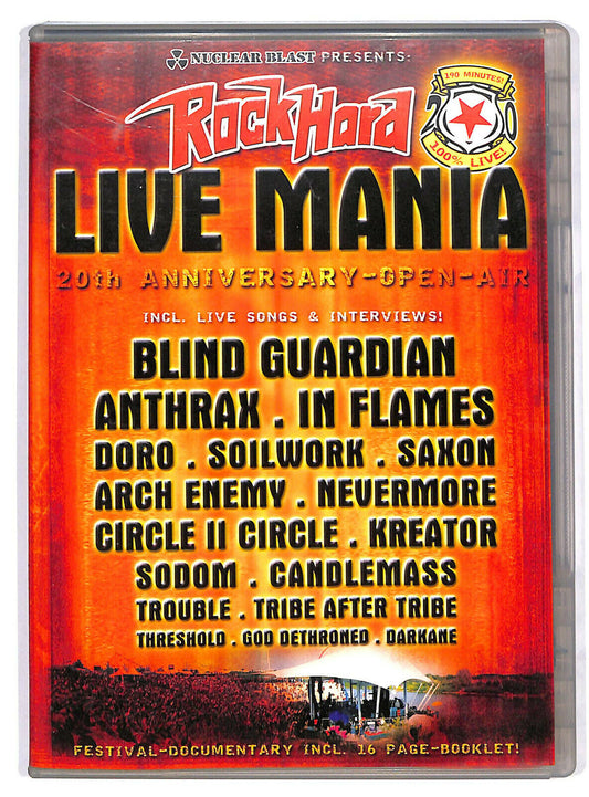 EBOND Rock Hard Live Mania  DVD D596507