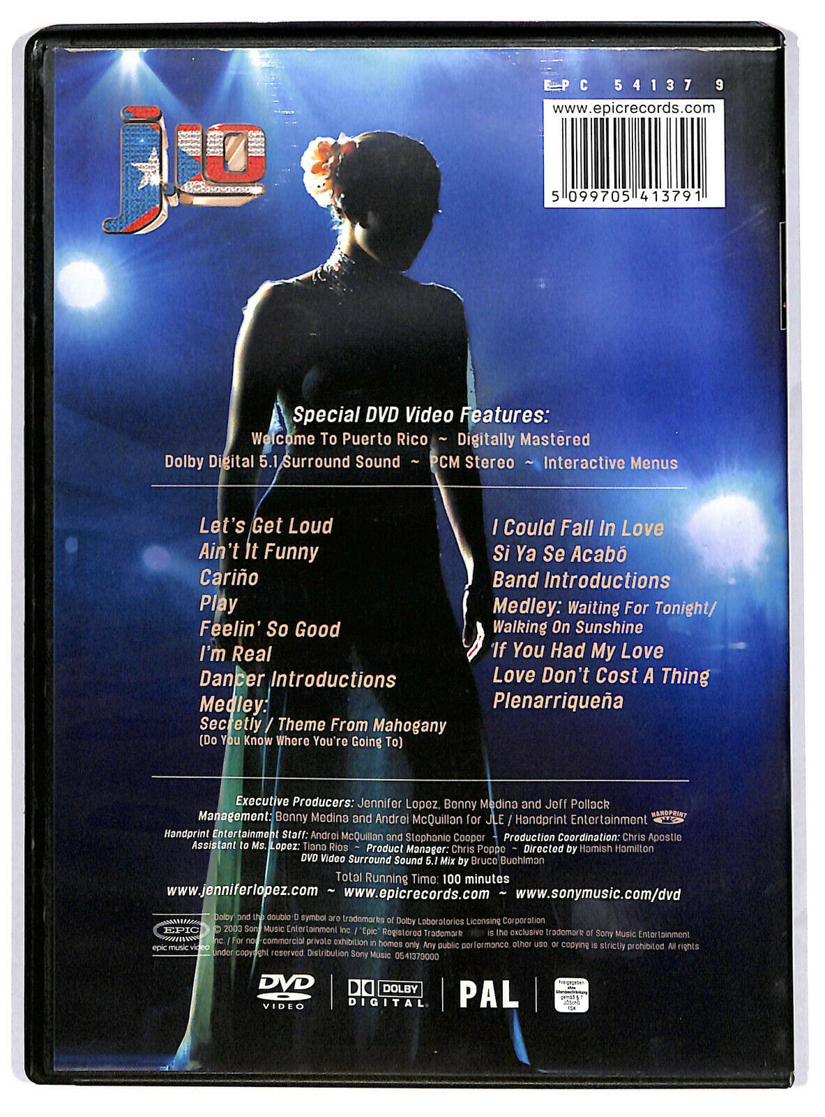 EBOND Jennifer Lopez - Let's Get Loud  DVD D596543