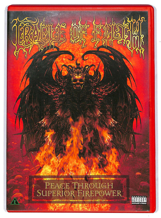 EBOND Cradle Of Filth – Peace Through Superior Firepower DVD D596661