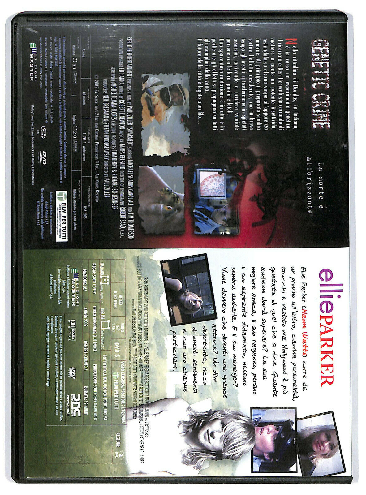 EBOND Ellie Parker / Genetic Crime  DVD D596917