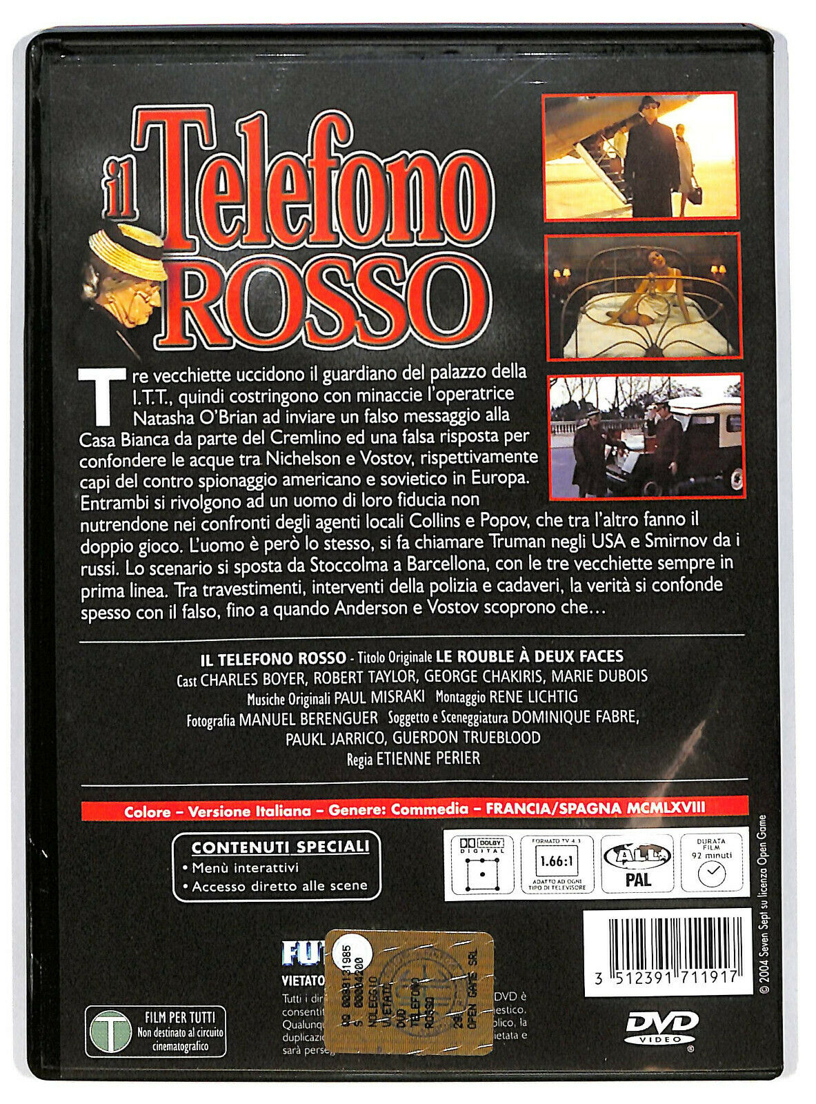 EBOND Il Telefono Rosso DVD D597009