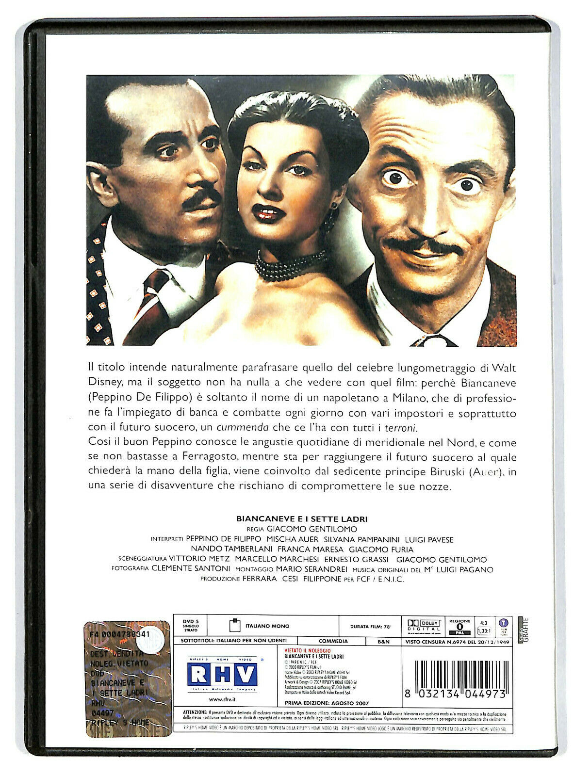 EBOND Biancaneve e i Sette Ladri DVD D597043