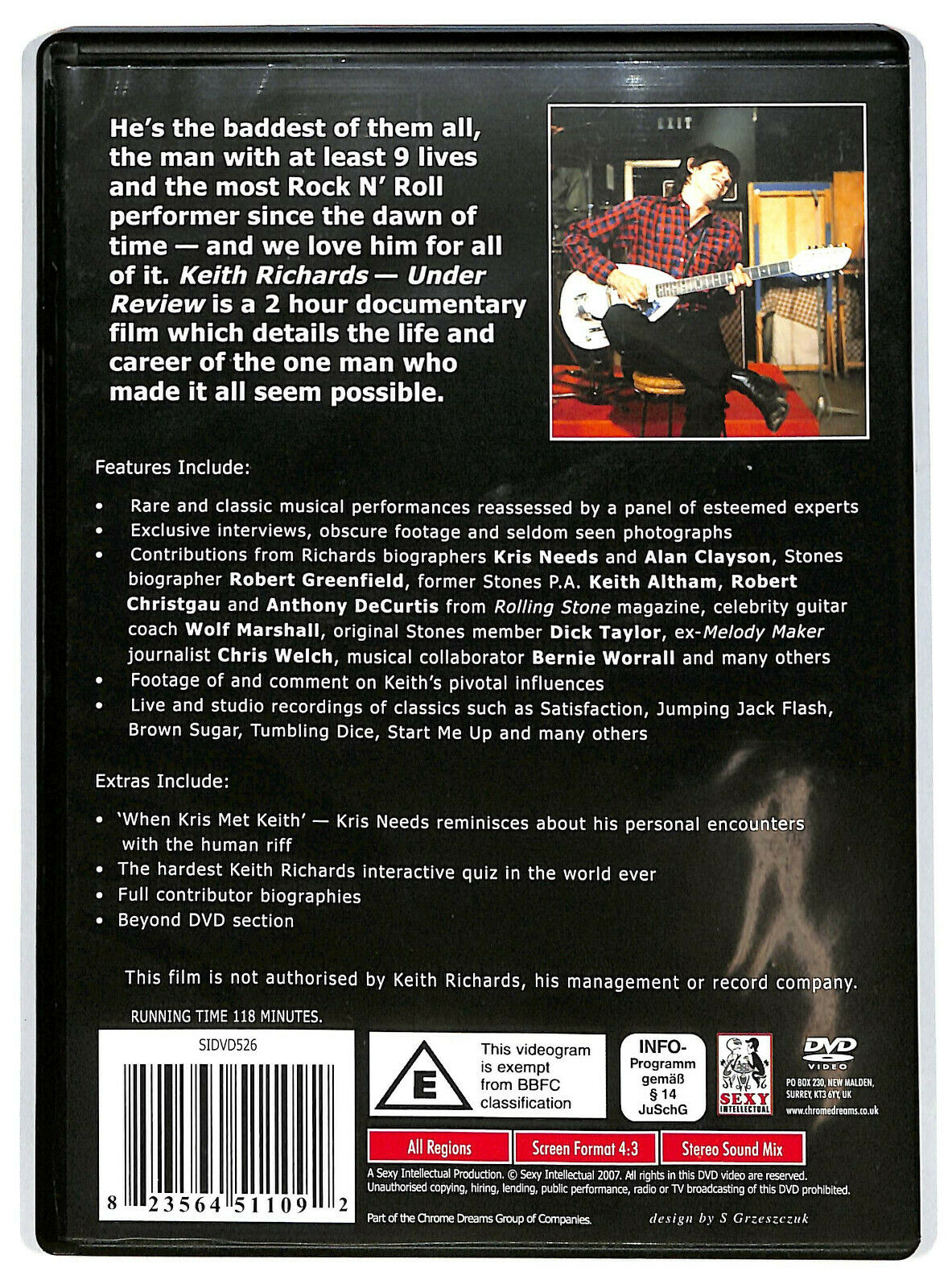 EBOND Keith Richards: Under Review DVD D597049