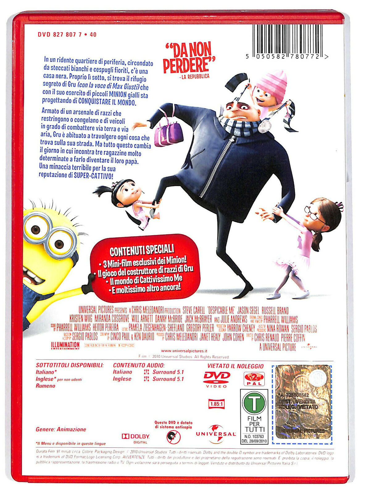 EBOND Cattivissimo Me  DVD D597202