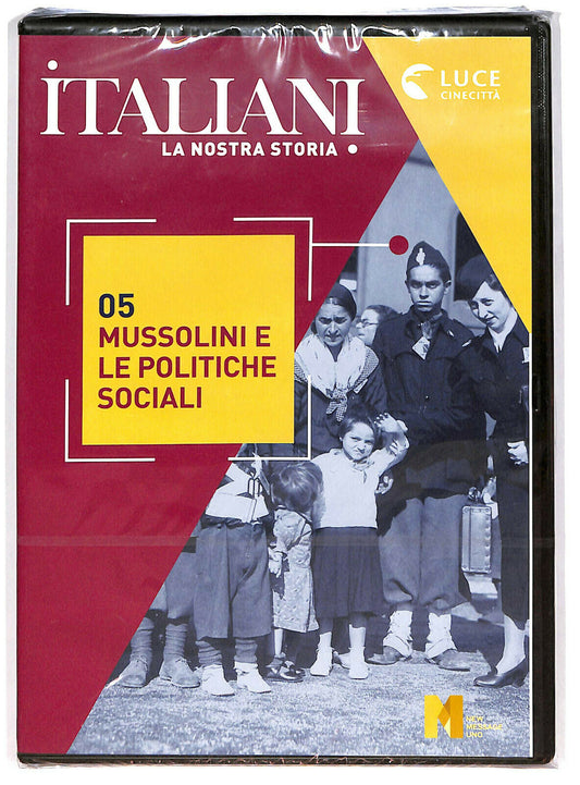 EBOND Mussolini e Le Politiche Sociali Vol.5 DVD  Editoriale D597242
