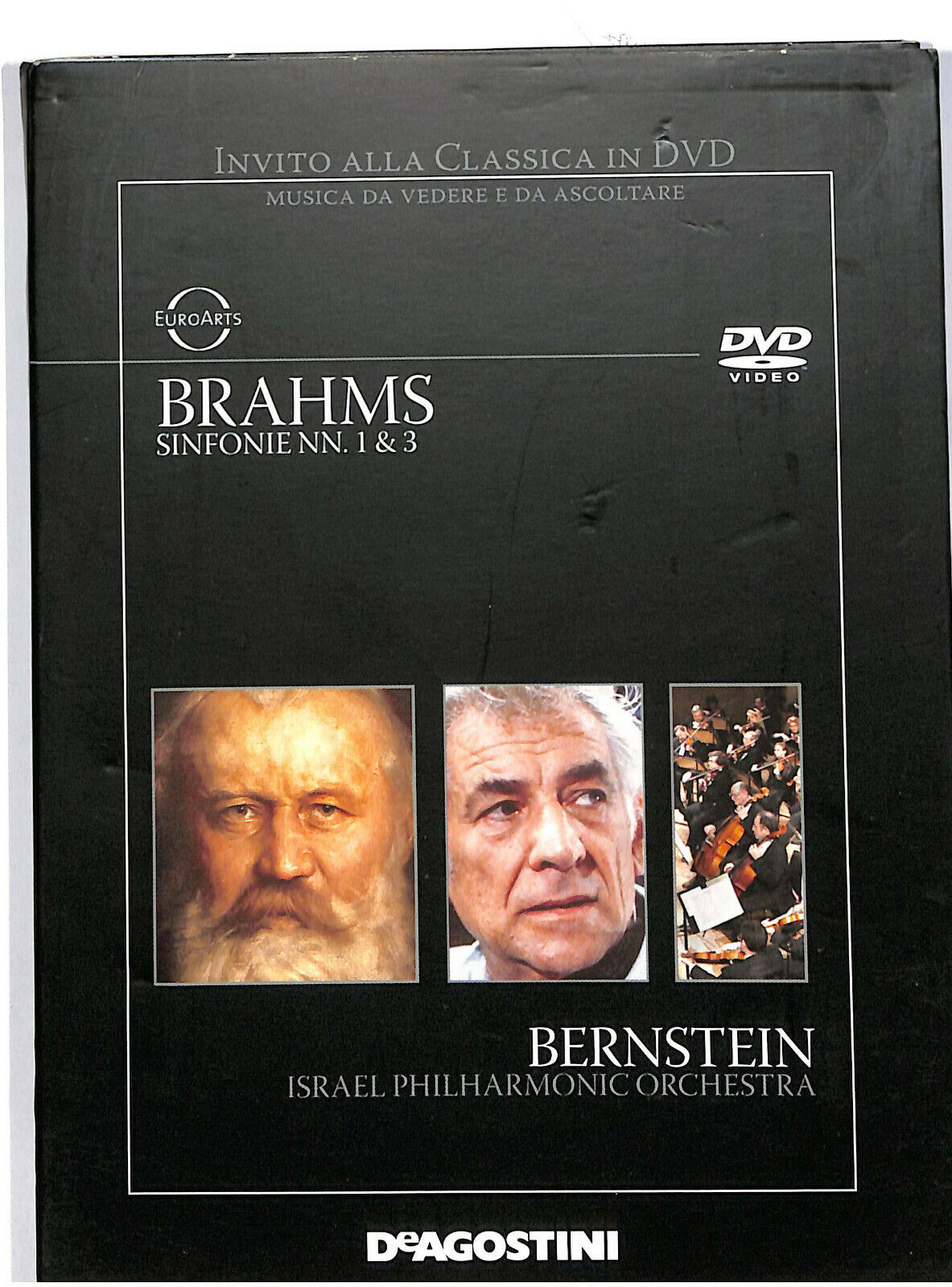 EBOND Brahms Sinfonie Nn. 1-3  Bernstein  DVD  Editoriale D597339