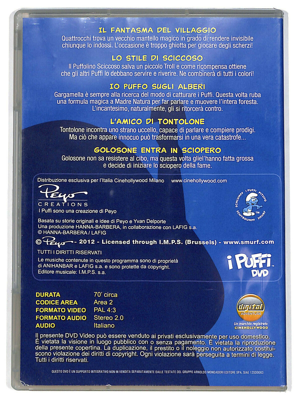 EBOND   I Puffi - Golosone Entra In Sciopero Vol.23 DVD Editoriale D597404