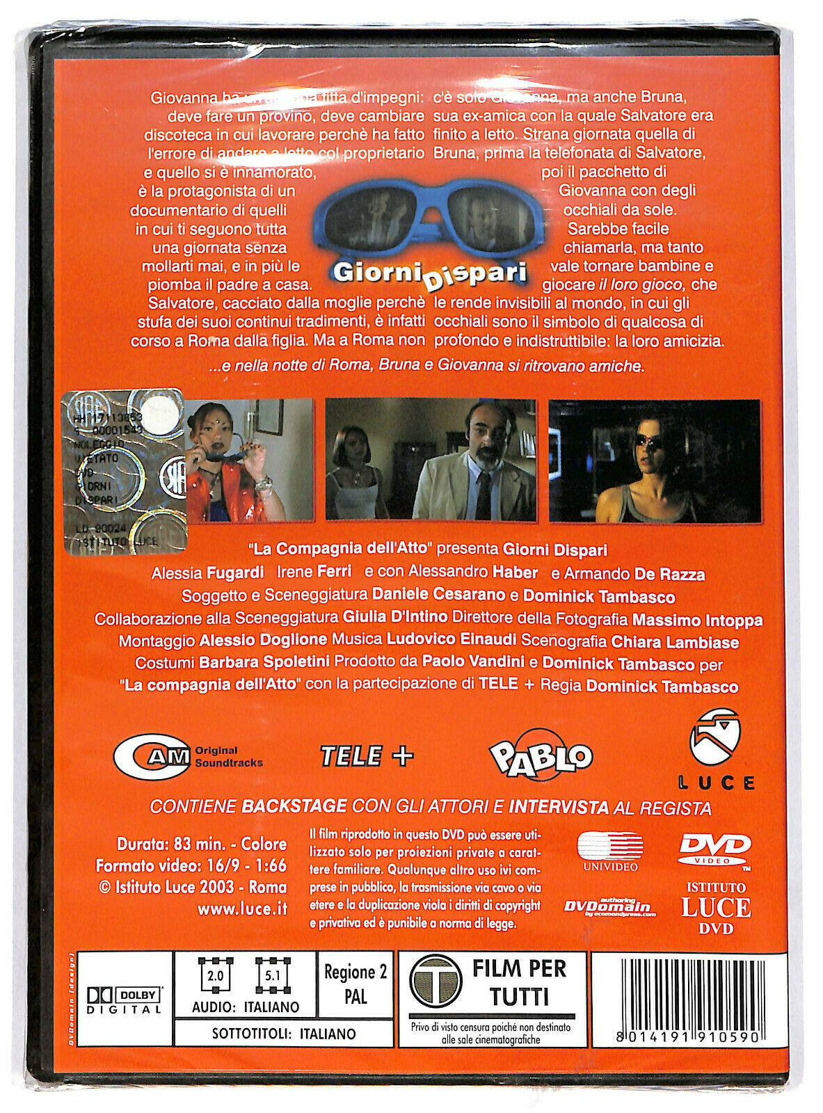 EBOND  Giorni Dispari DVD D597714