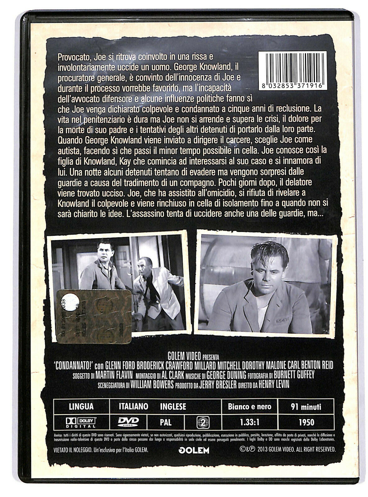 EBOND Condannato DVD D597838