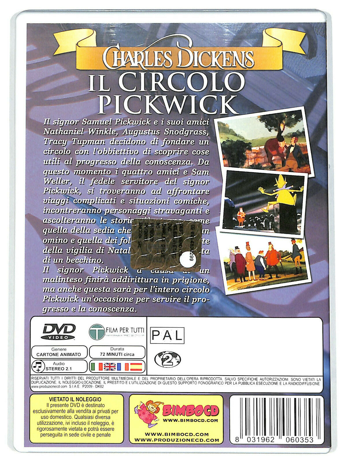 EBOND Il Circolo Pickwick  DVD D597936