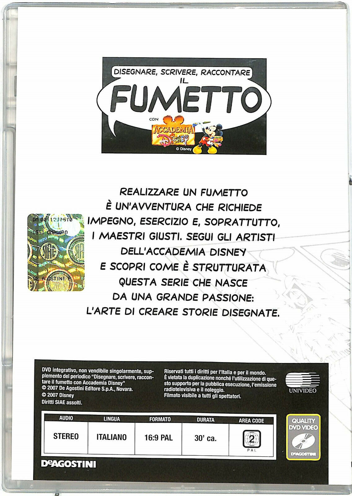 EBOND   Il Fumetto Con Accademia Disney DVD  Editoriale D597964