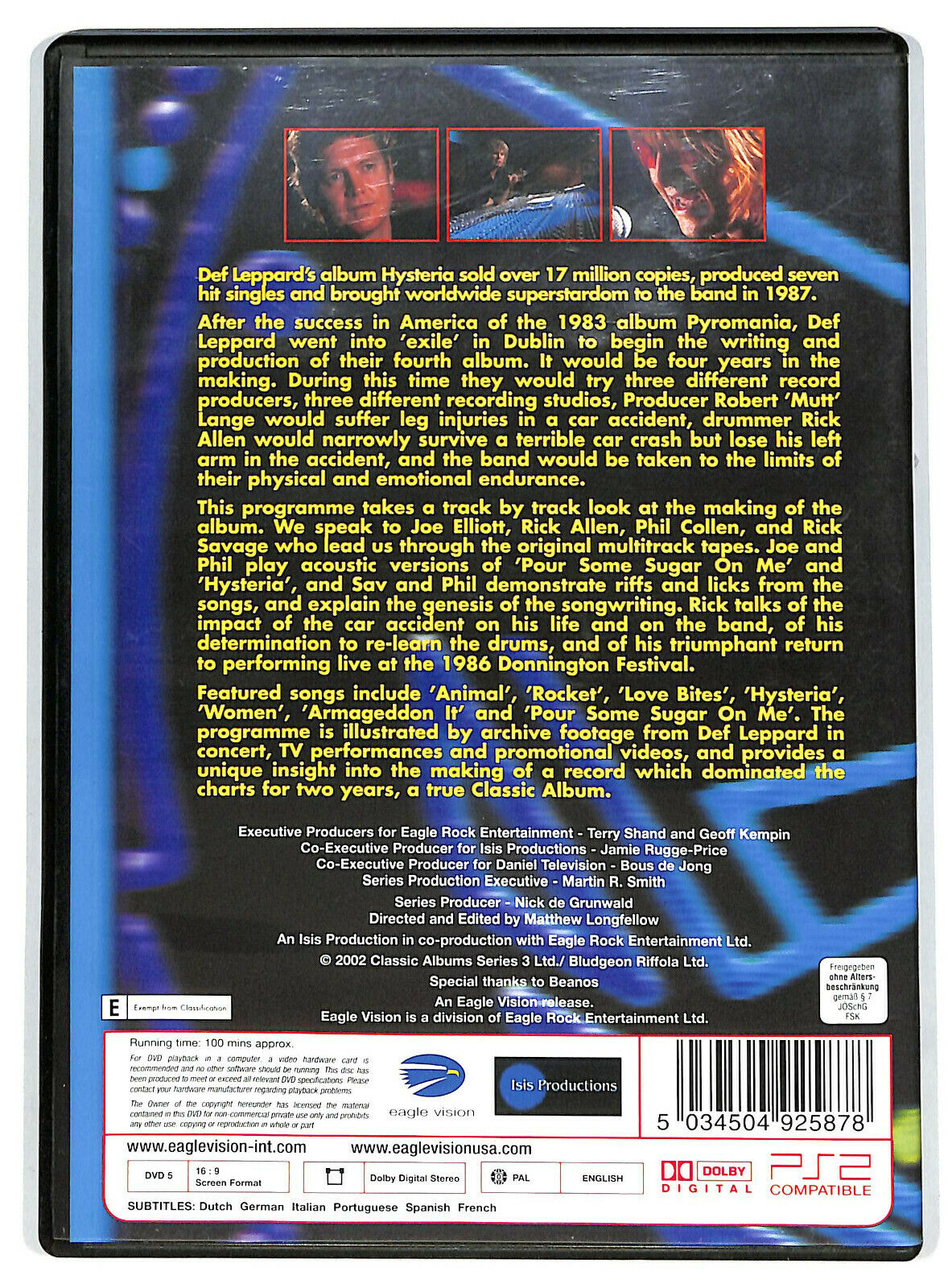 EBOND Def Leppard – Hysteria DVD D597970