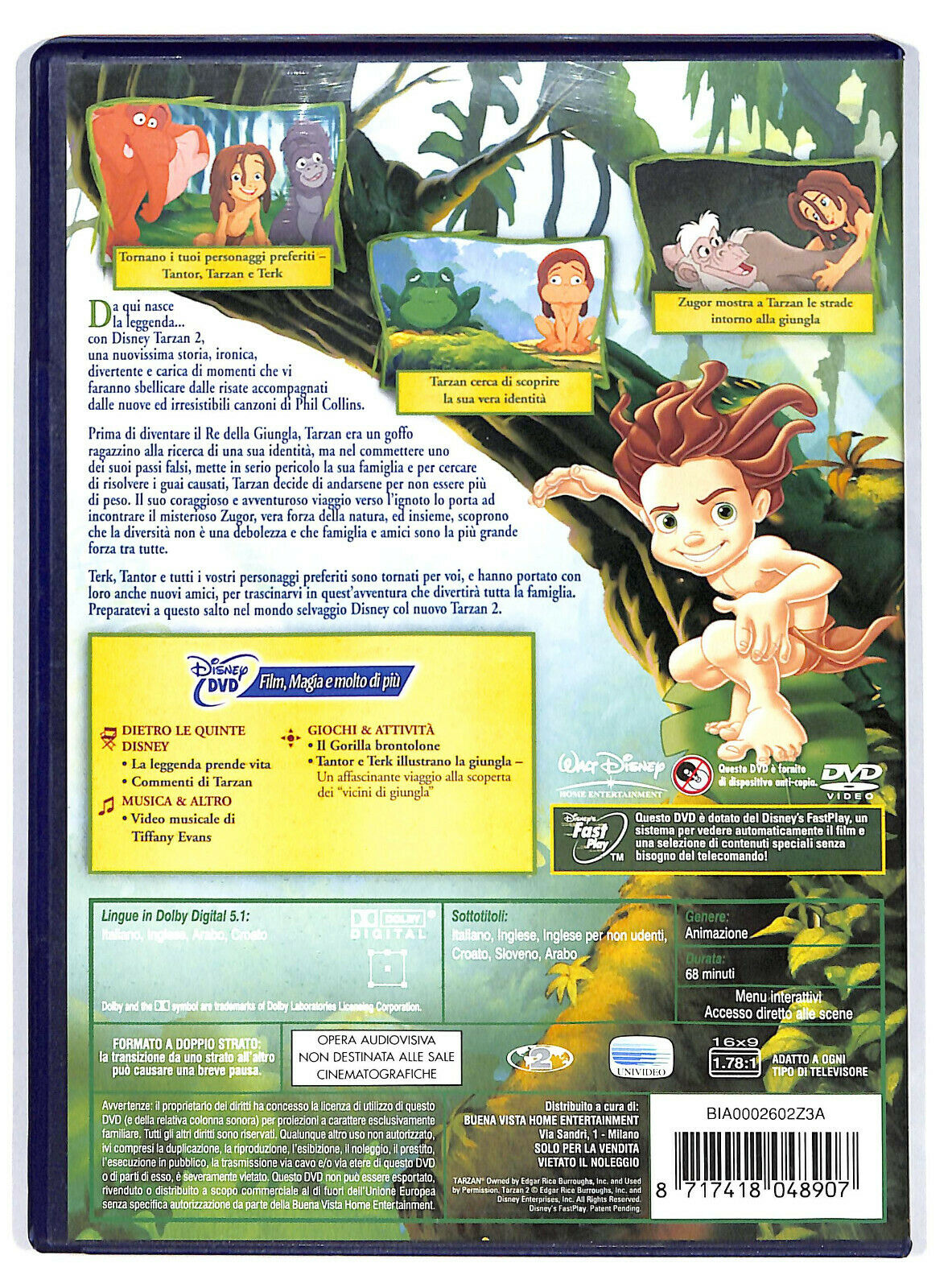 EBOND Tarzan 2 DVD D598336