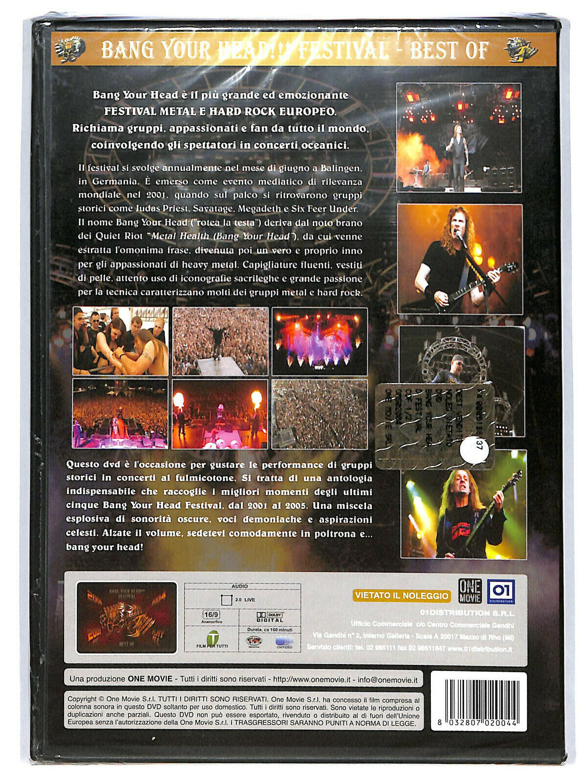 EBOND Bang Your Head!!! Festival. Best Of  DVD EDizione 2 Dischi D598361