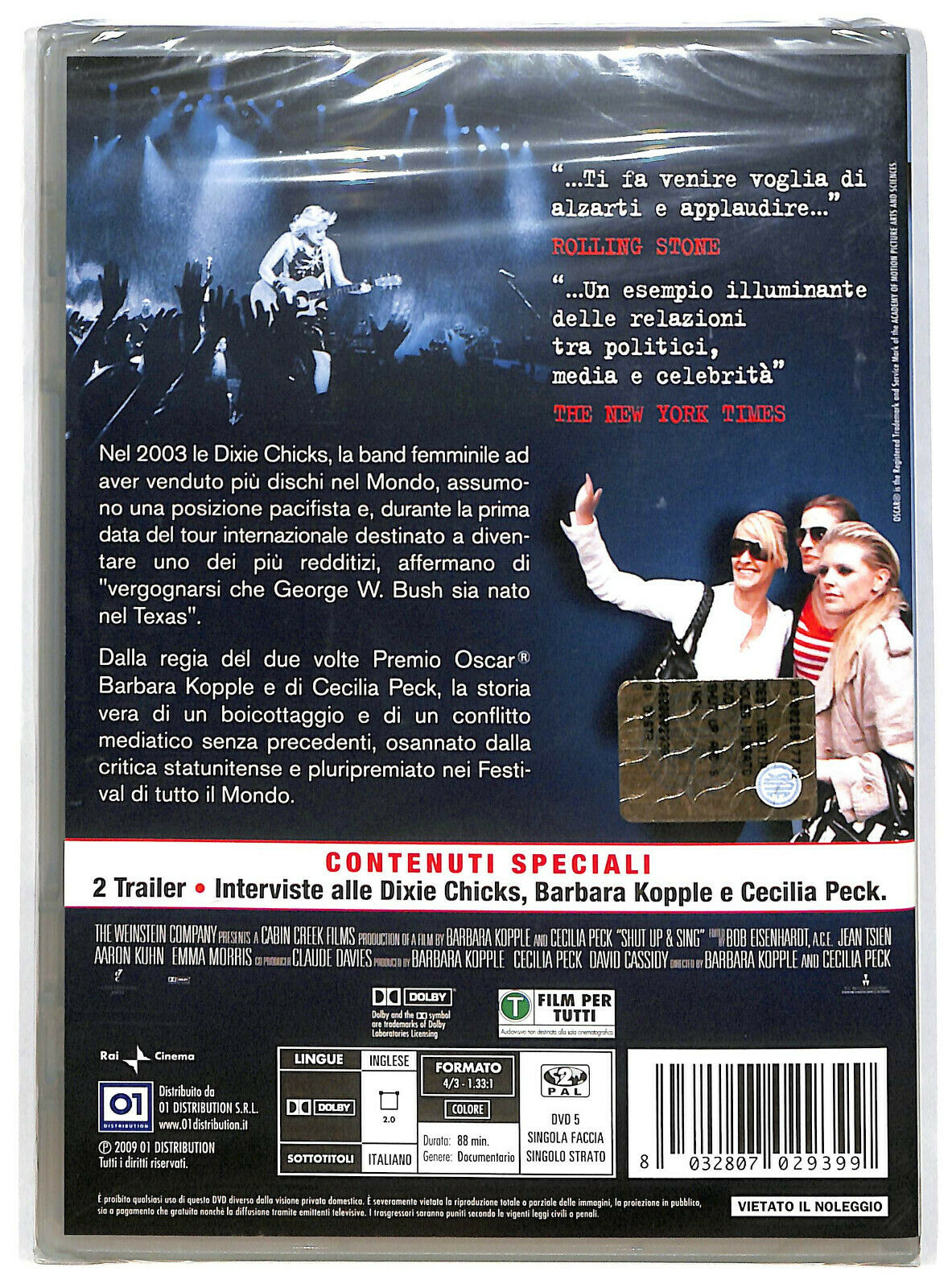 EBOND  Shut Up And Sing DVD D598430