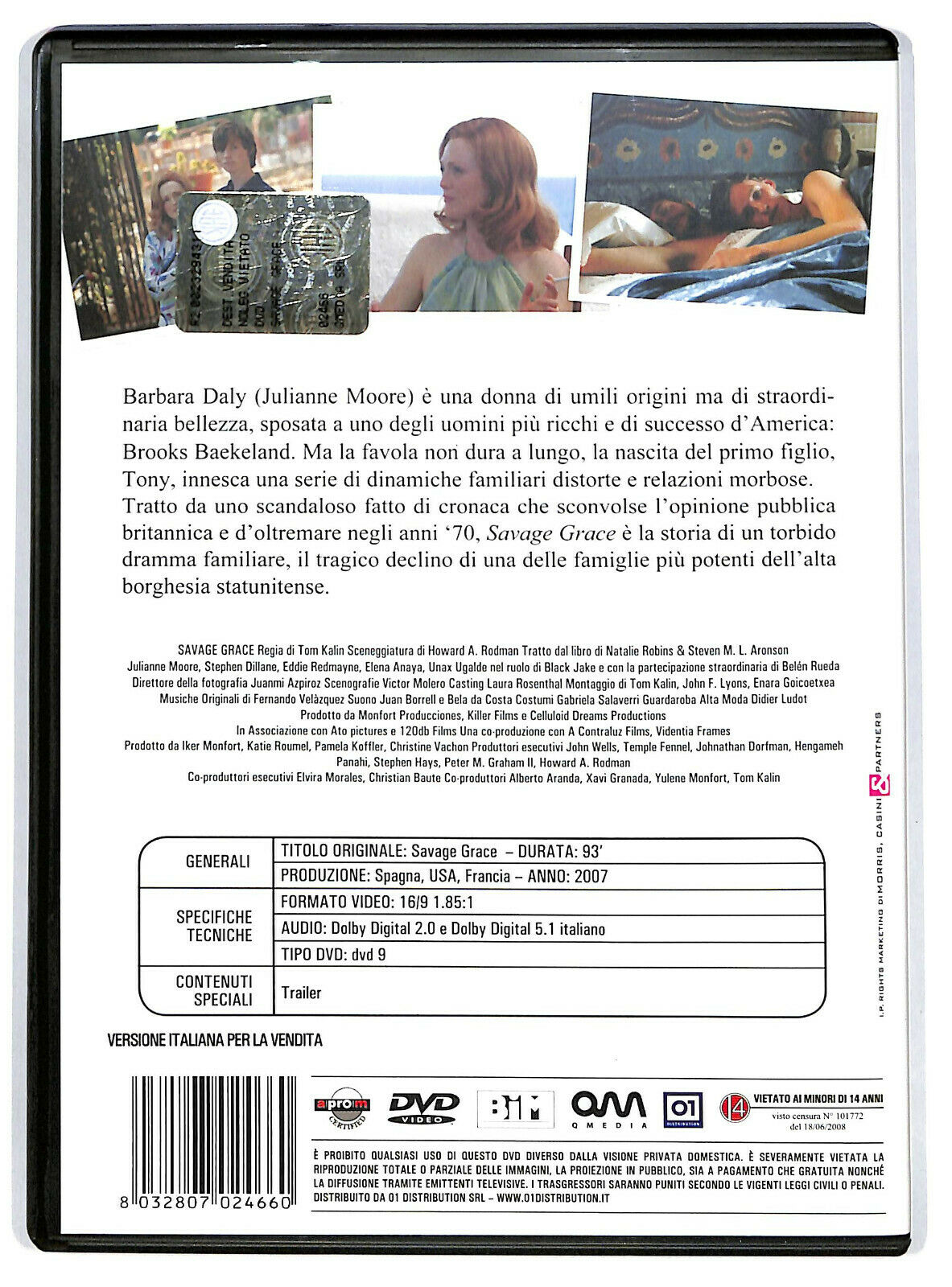 EBOND Savage Grace  DVD D598451