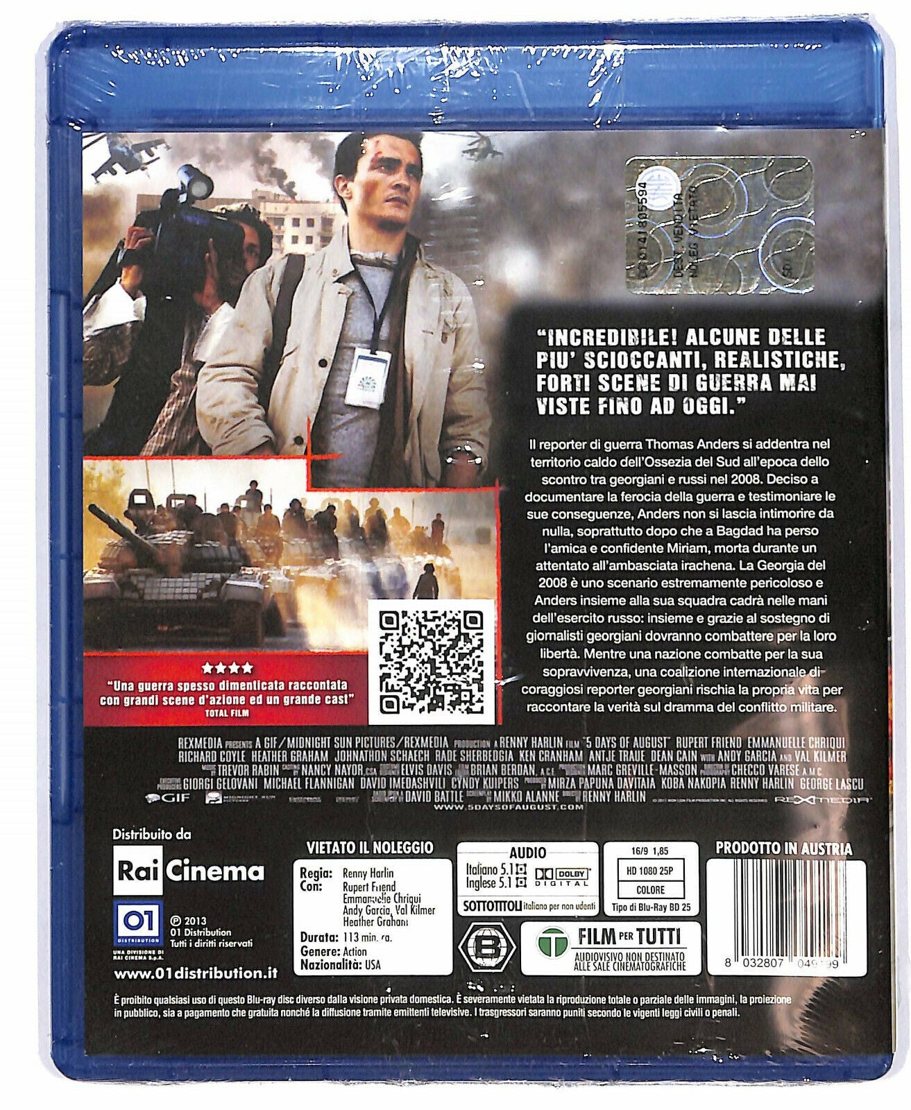 EBOND  5 Days Of War  BLURAY D598742