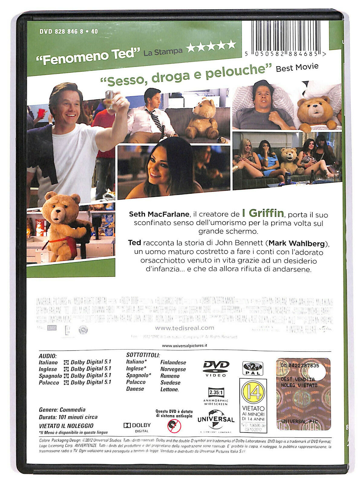 EBOND   Ted  DVD D599530