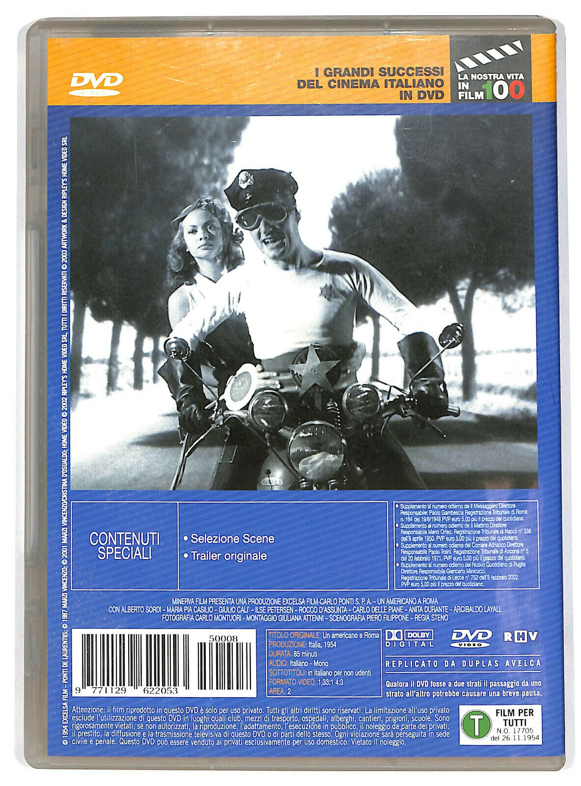EBOND   Un Americano a Roma DVD Editoriale D600617