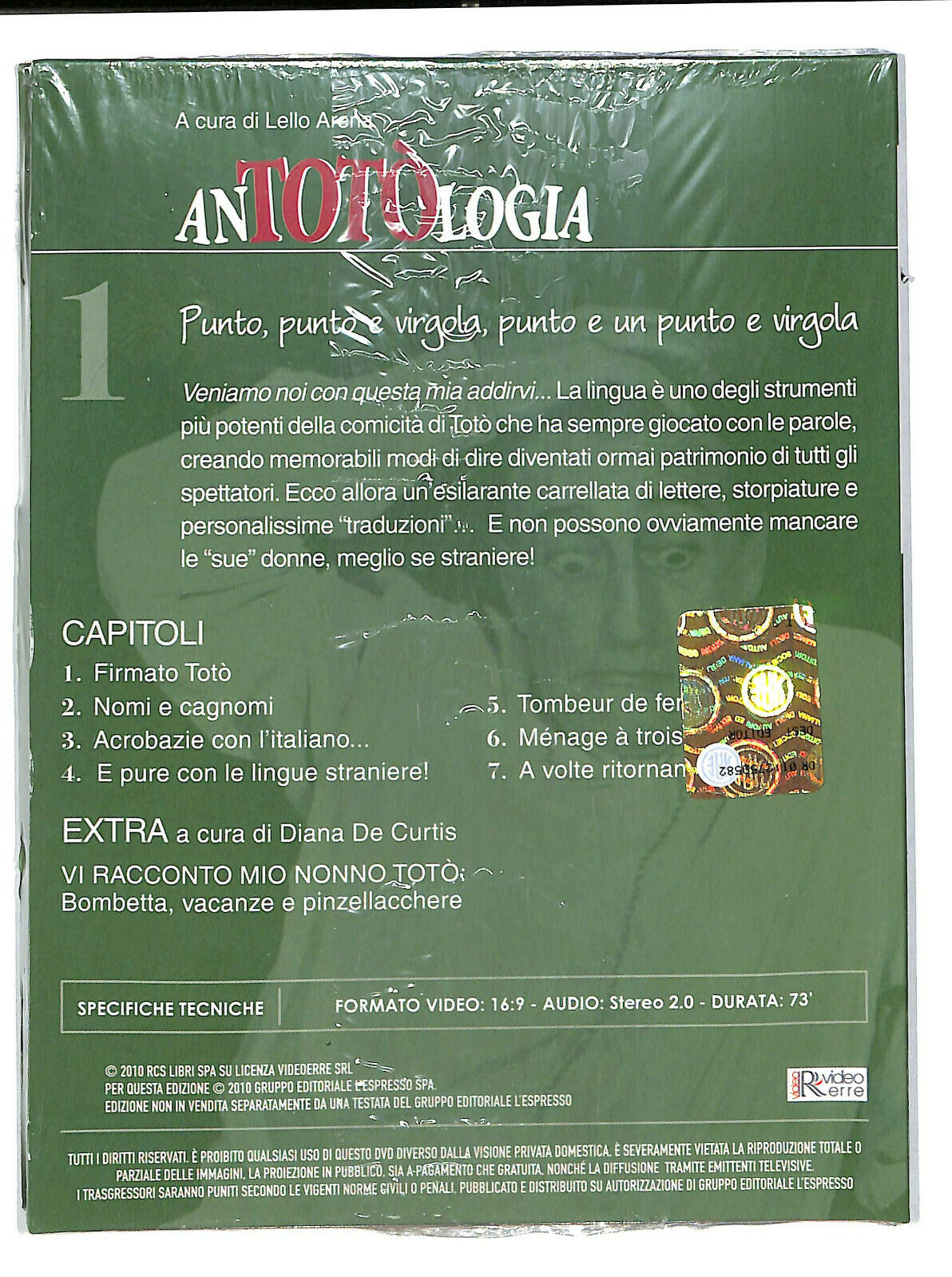 EBOND Antotologia Punto, Punto e Virgola, Punto e Un Punto e Virgola  DVD  Edi D D600916