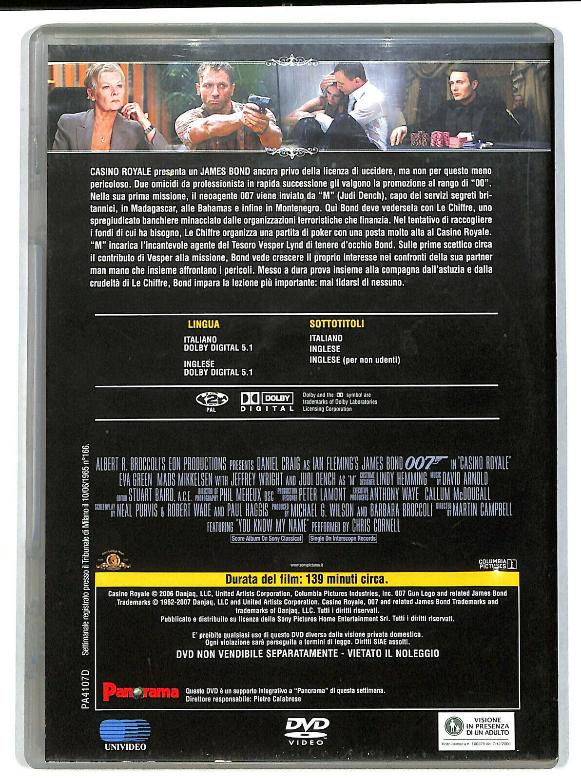 EBOND Casino Royale  DVD  Editoriale D600955