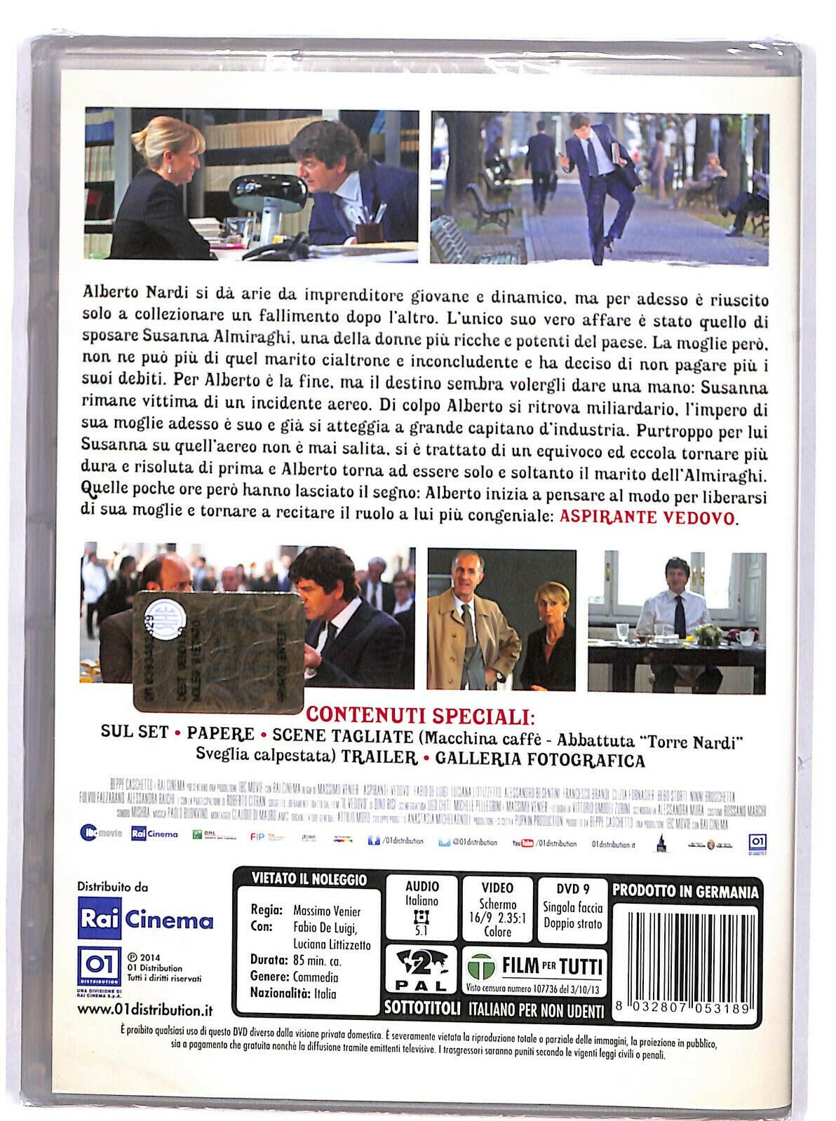 EBOND Aspirante Vedovo  DVD D601053