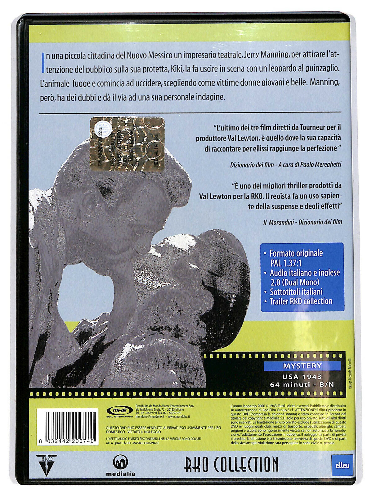 EBOND L'uomo Leopardo DVD D601351
