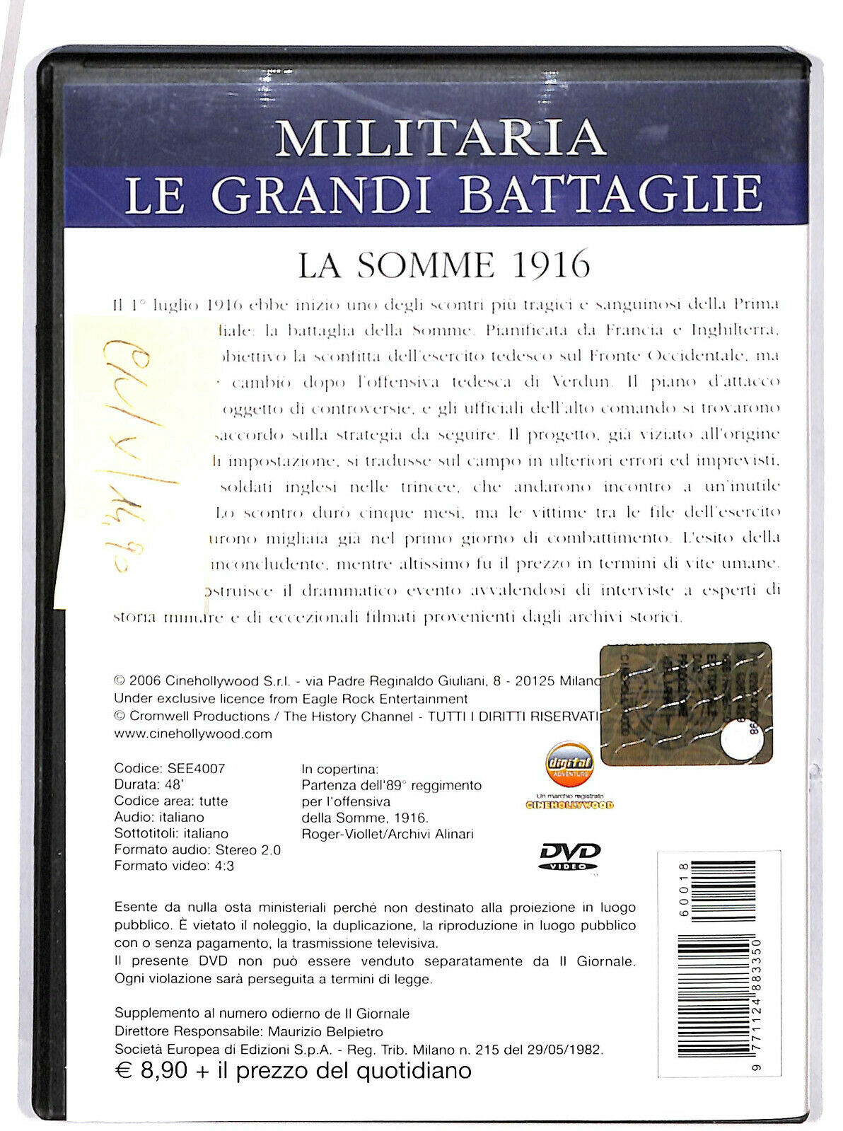 EBOND La Somme DVD D601719