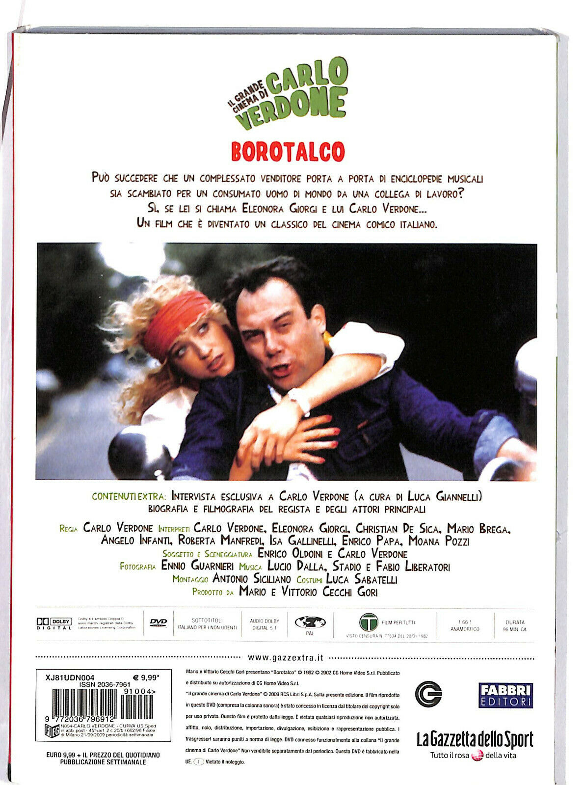 EBOND Borotalco  DVD Editoriale D601734