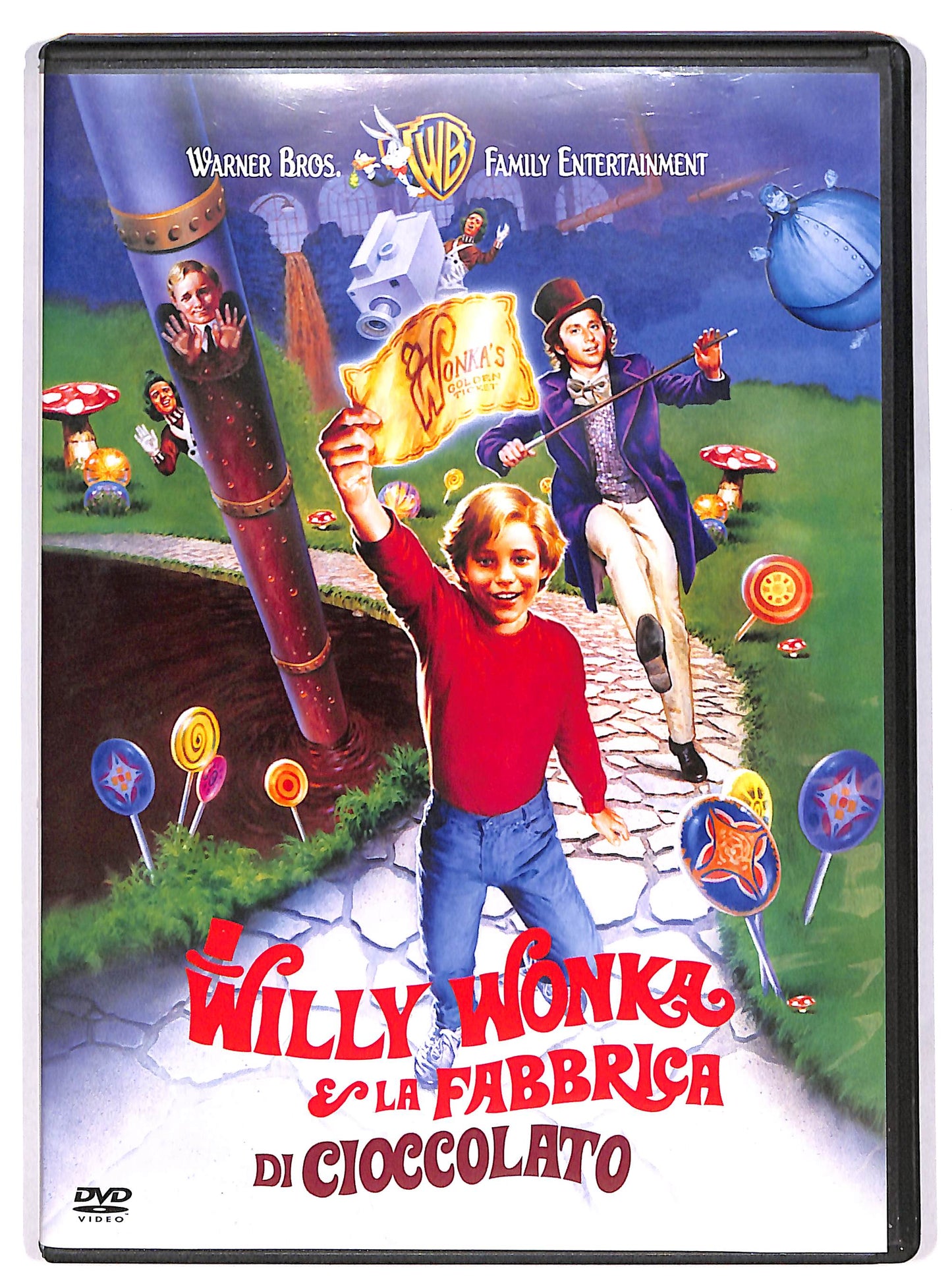 EBOND Willy Wonka e la fabbrica di cioccolato DVD D602427
