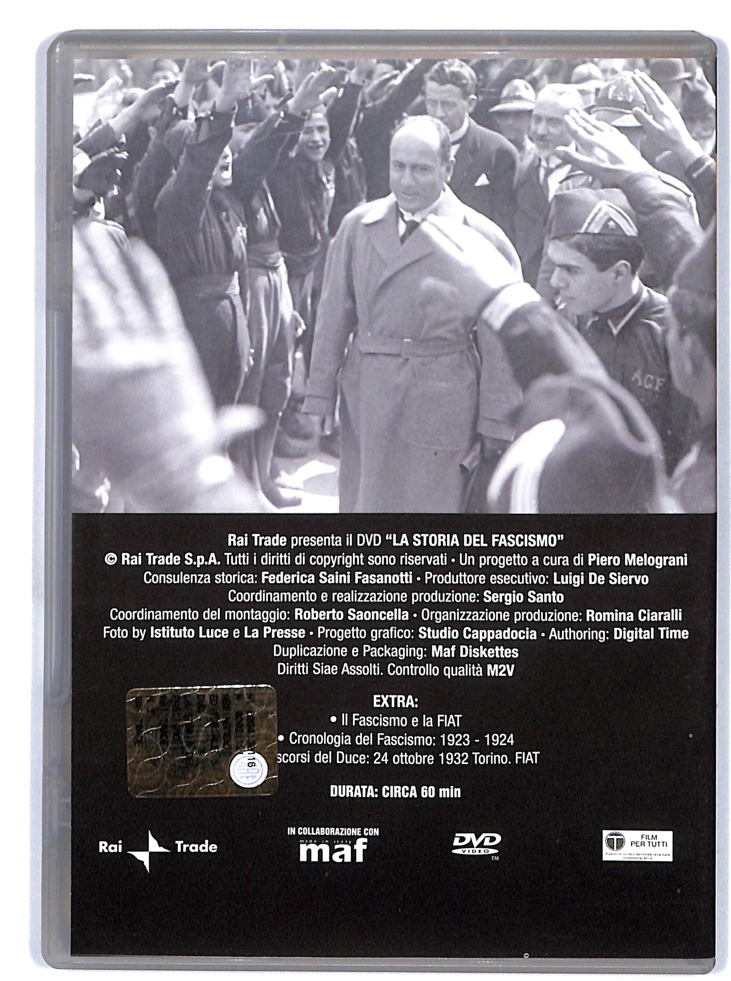 EBOND La Storia Del Fascismo, Sconfitta Opposiz. Stato Autoritario DVD D602938