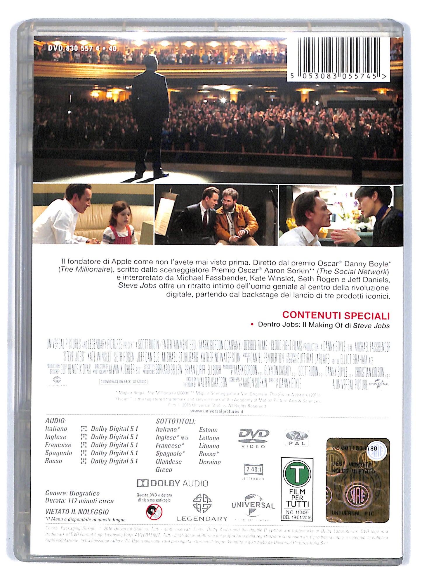 EBOND Steve Jobs DVD D602960