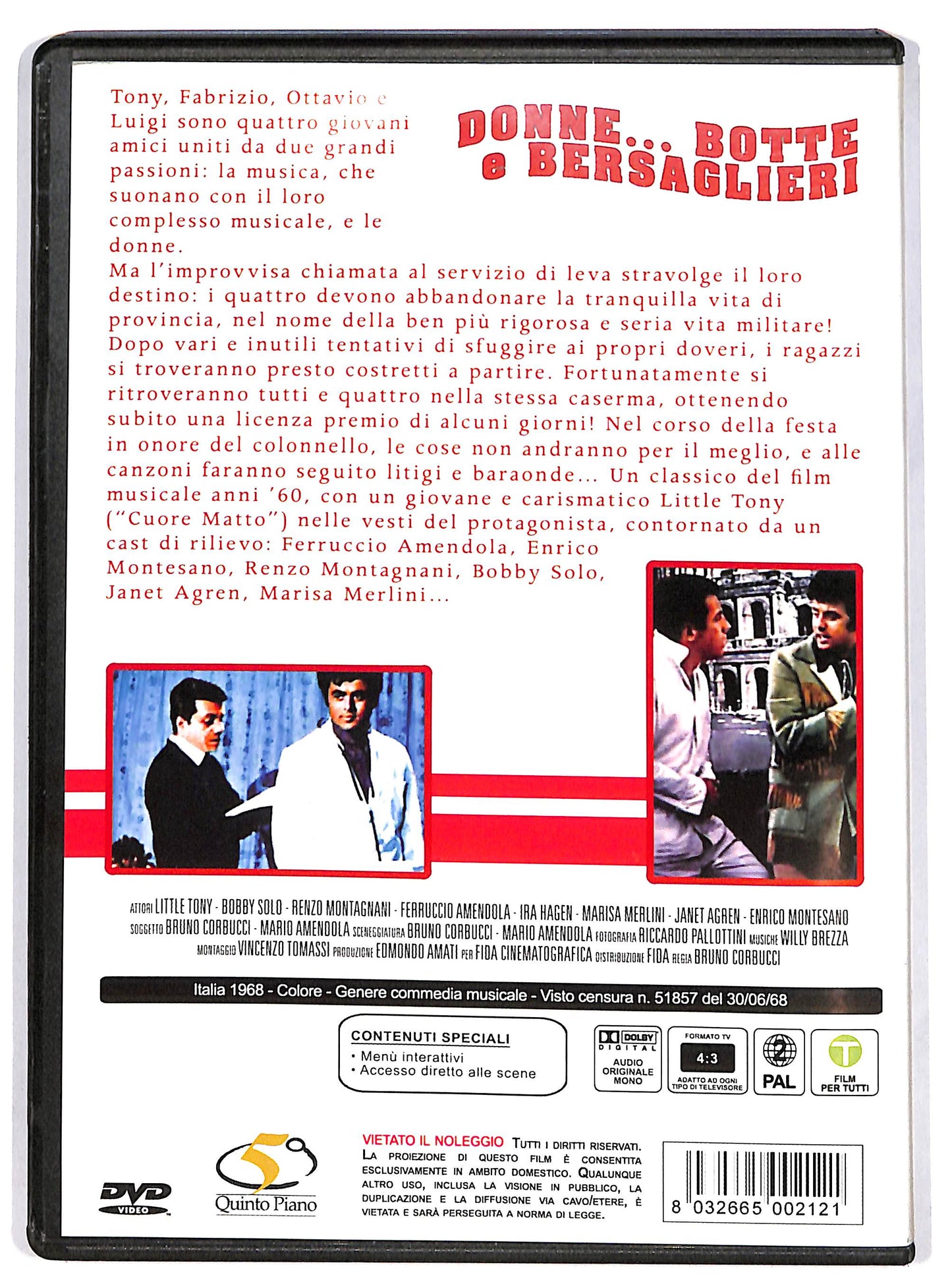 EBOND Donne... botte e bersaglieri DVD D603111