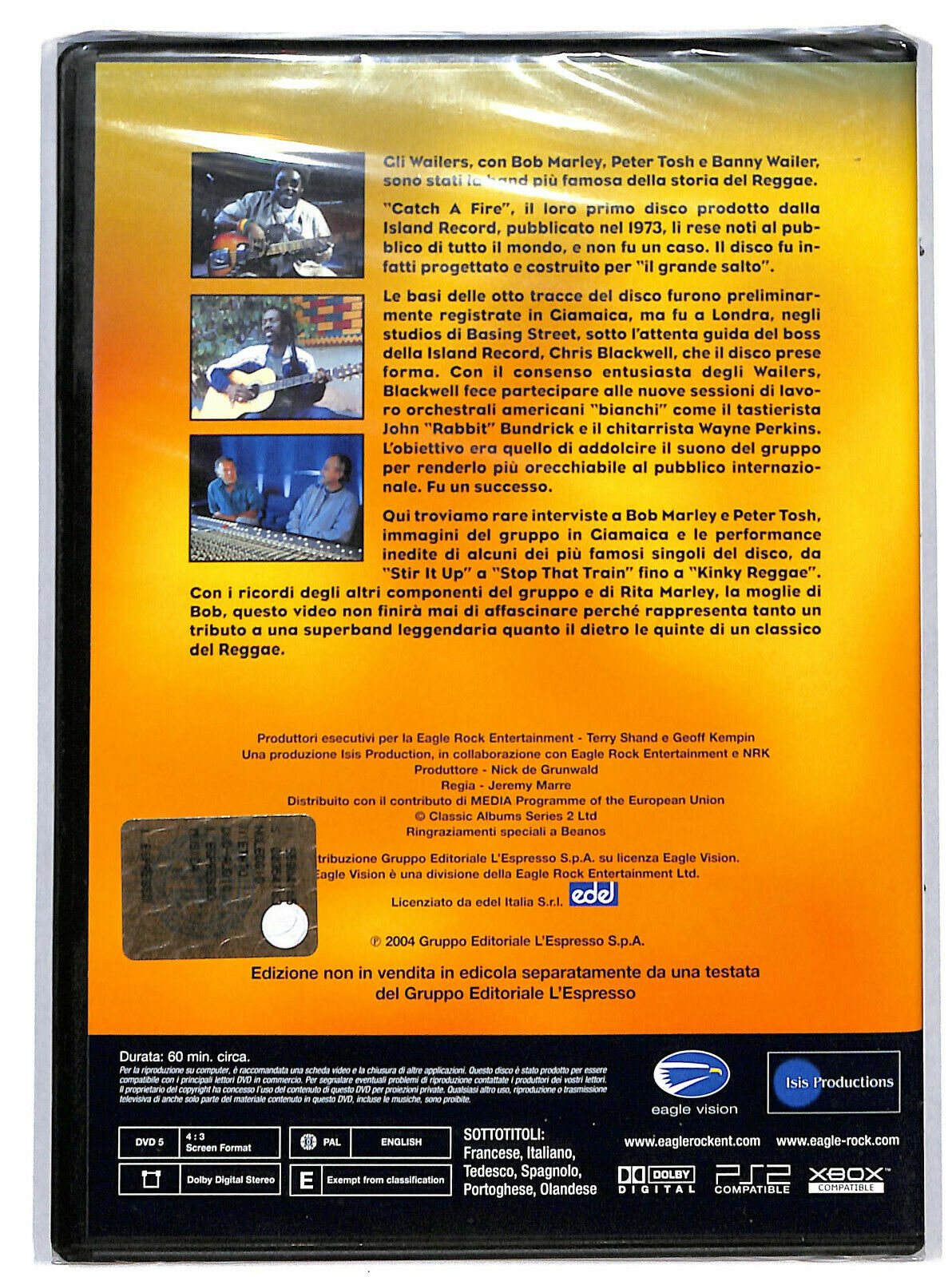 EBOND Catch a Fire  DVD  Editoriale D603261