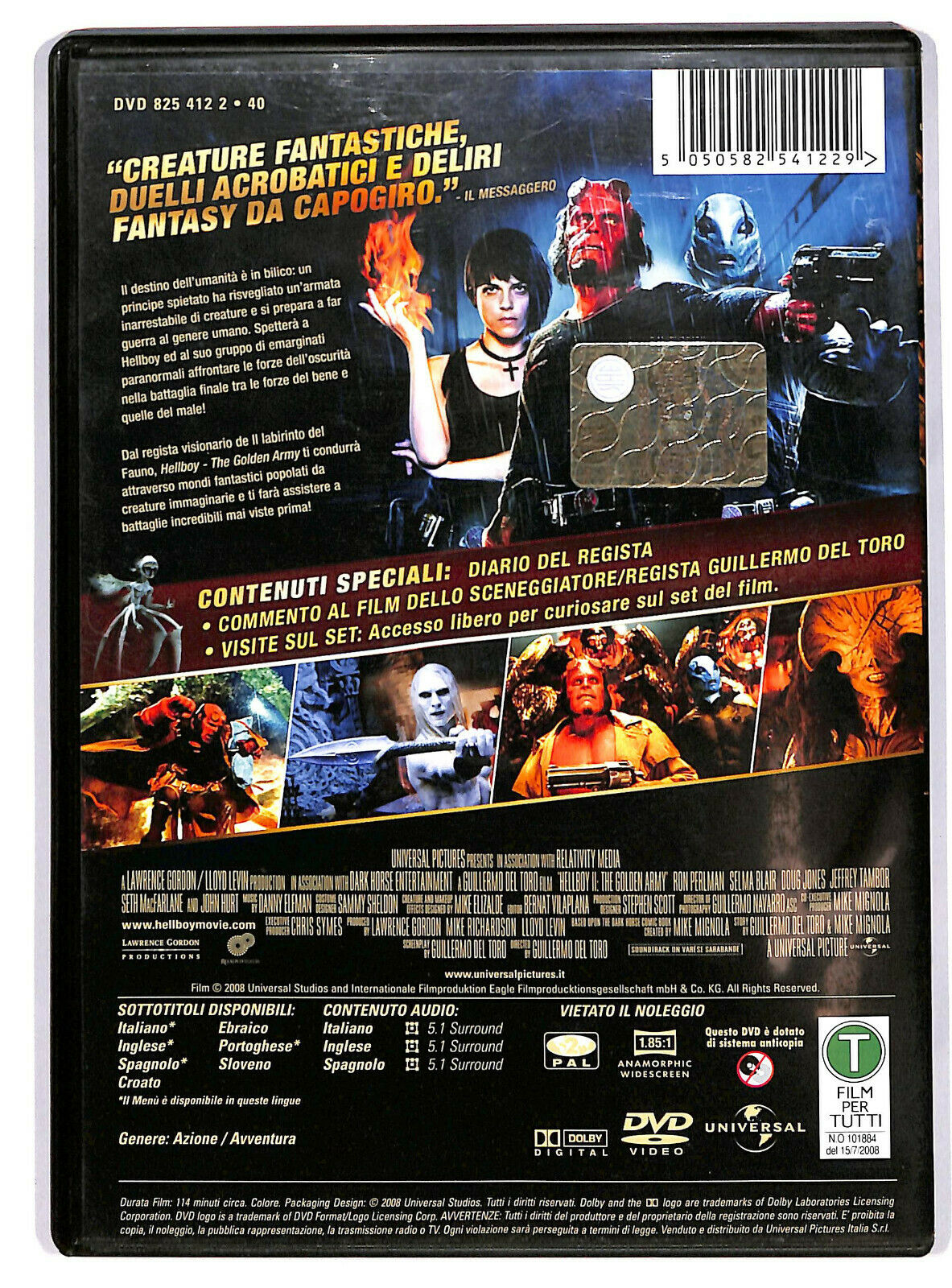 EBOND Hellboy - The Golden Army  DVD D603311