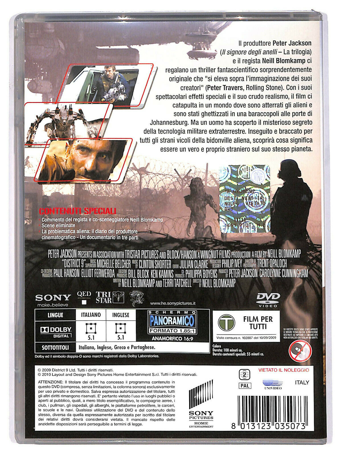 EBOND District 9   DVD D603327
