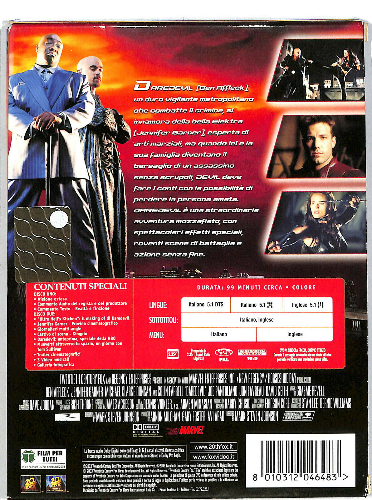 EBOND Daredevil  DVD D603840