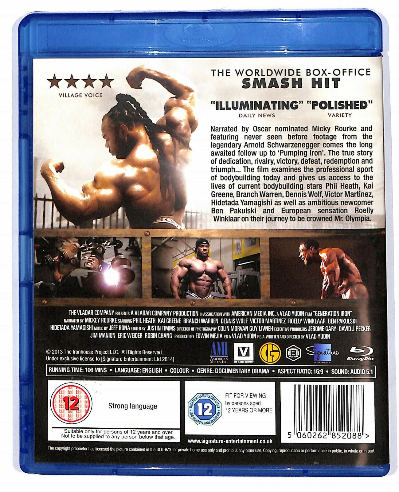 EBOND Generation Iron  BLURAY Uk Edition BLURAY D603902