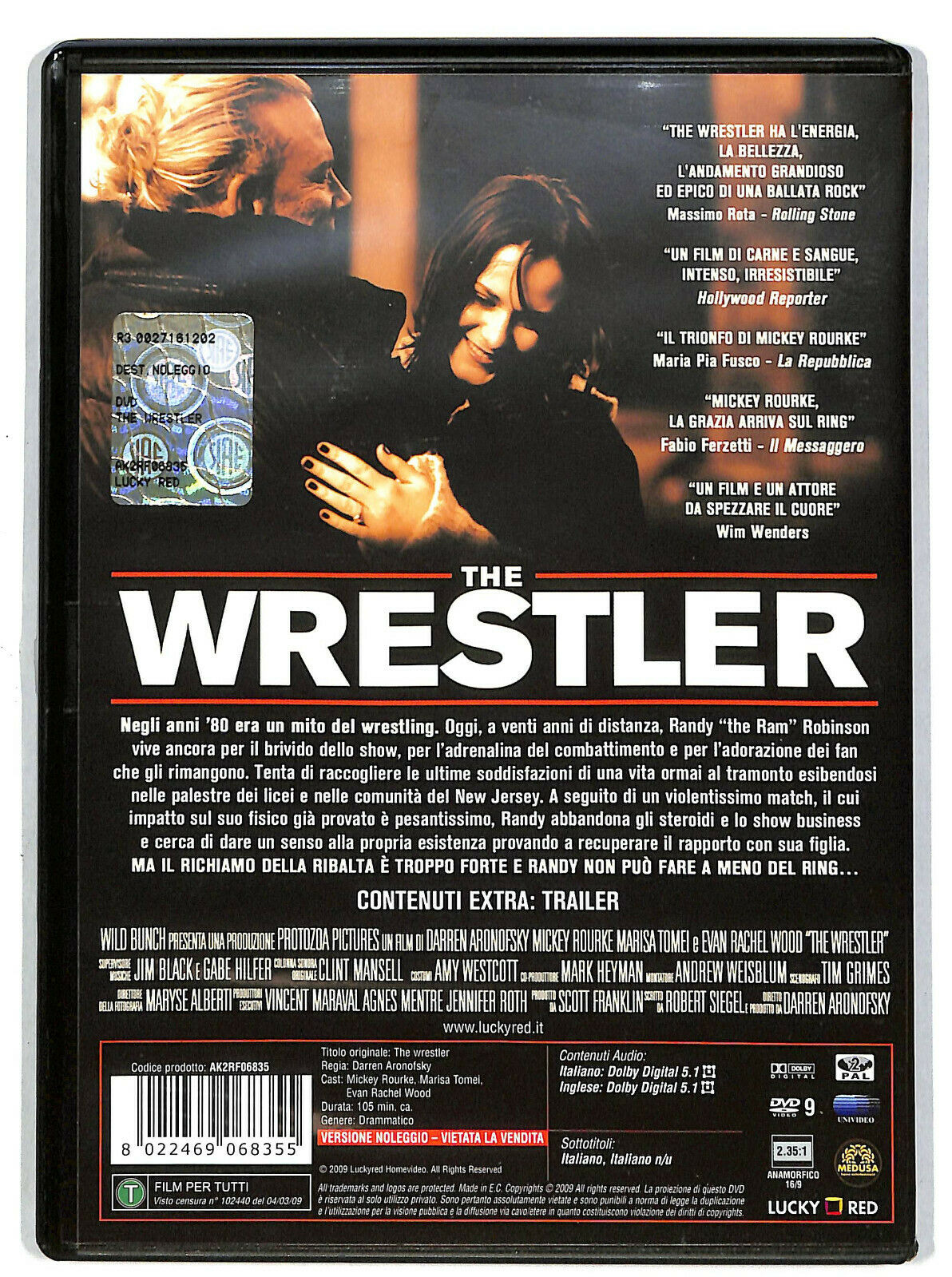 EBOND The Wrestler   DVD D604341