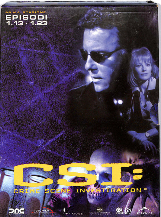 EBOND  Csi: Crime Scene Investigation (stagione 1) Ep. 1.13 - 1.23 DVD D604415