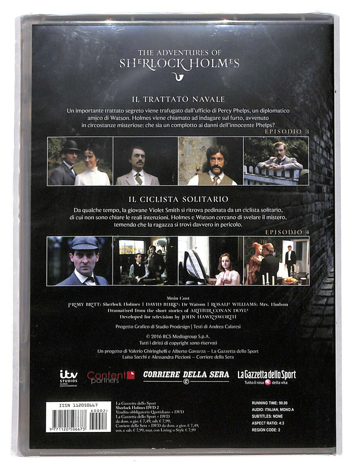 EBOND The Adventures Of Sherlock Holmes St.1 Ep. 3 - 4 DVD EDitorial D604417