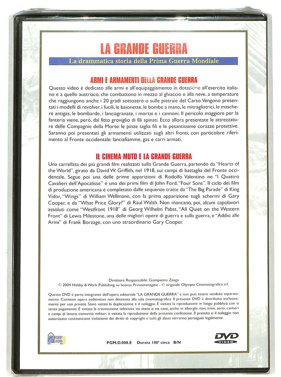 EBOND La Grande Guerra  DVD  Editoriale D604727