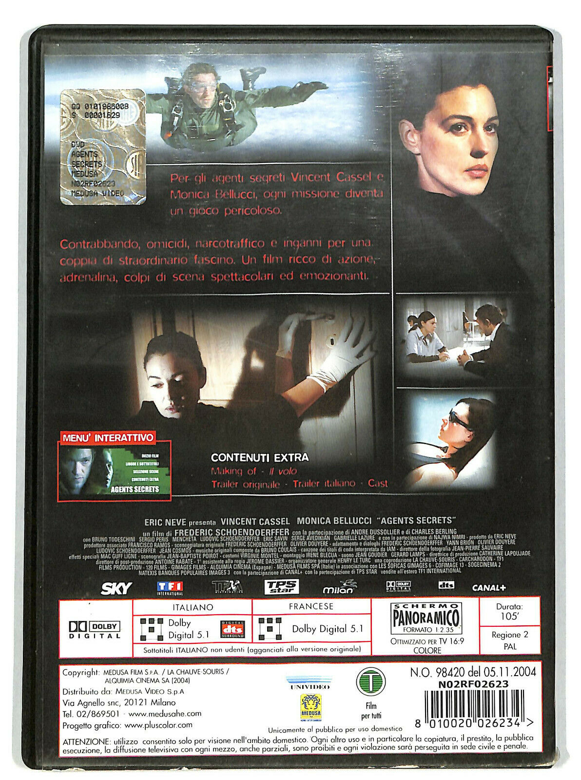 EBOND Agents Secrets  DVD  Ex Noleggio D604751