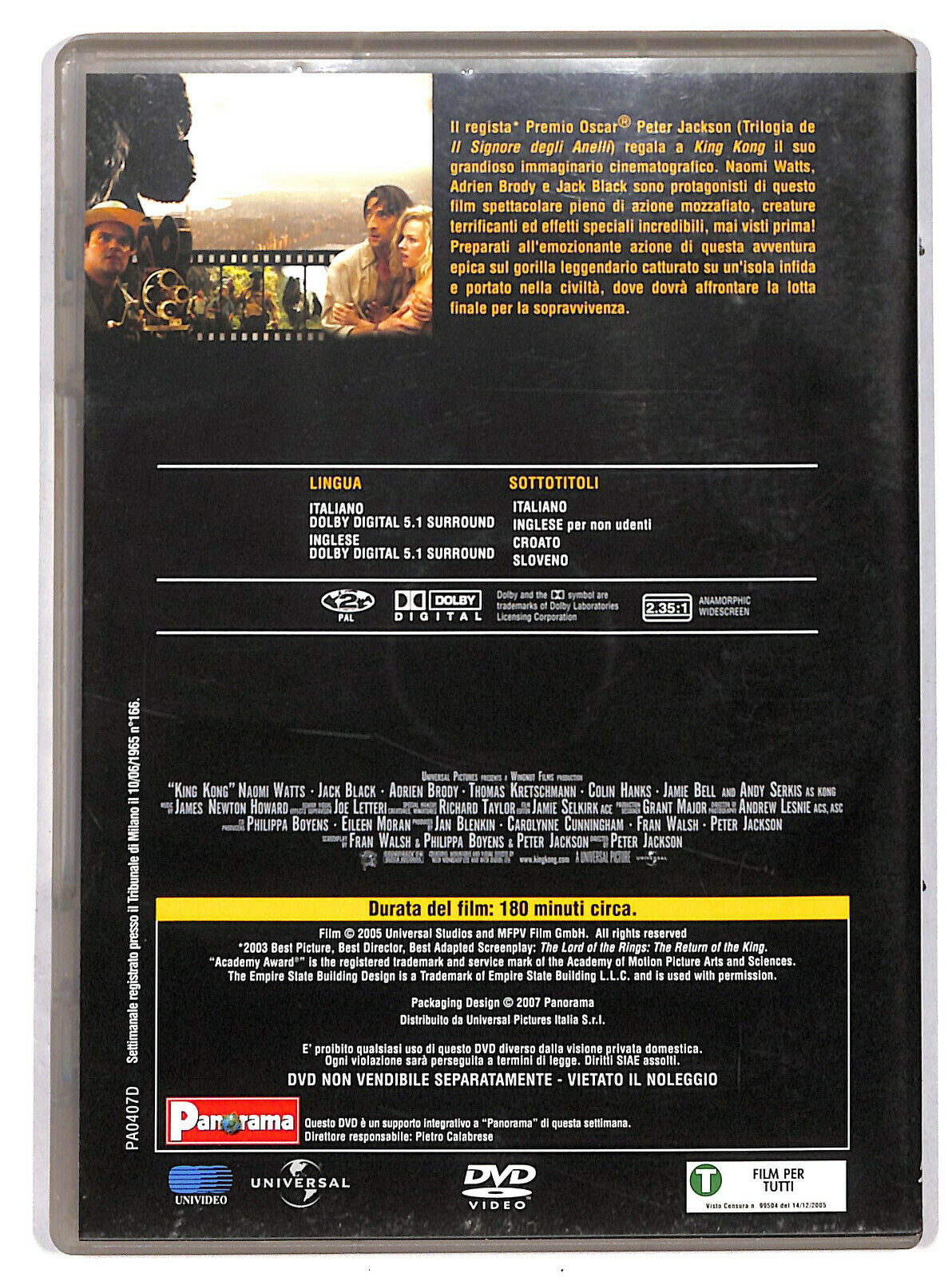 EBOND King Kong  DVD  Editoriale D604817