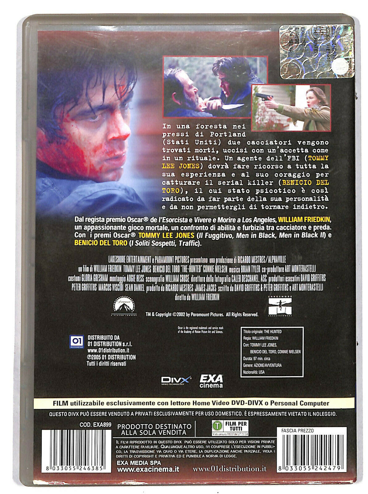 EBOND The Hunted - La Preda Divx DVD D604852